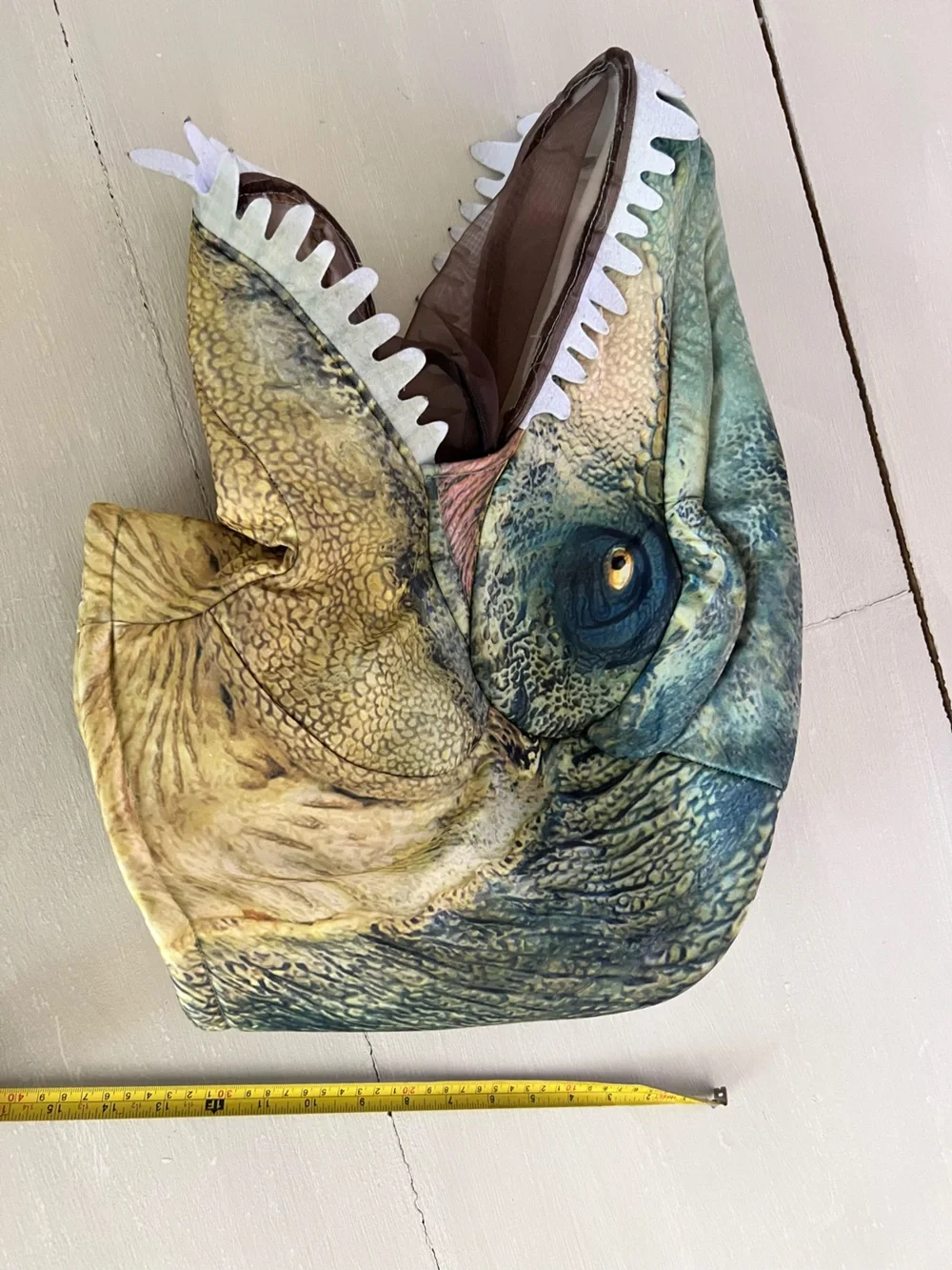 Realistic T-Rex Dinosaur Head Costume Mask 🦖 | Tyrannosaurus Rex | Halloween